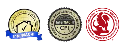 InterNACHI certified home inspector badge