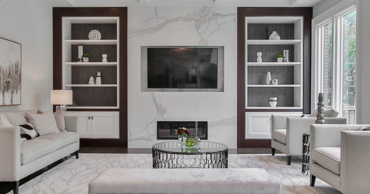 Living Room Ready For Home Inspection