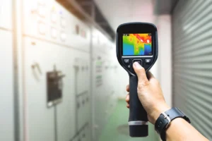 Thermal imaging inspection revealing common property concerns in Southeast Michigan homes.