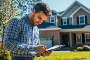 inspector busy in home inspection in rochester hills